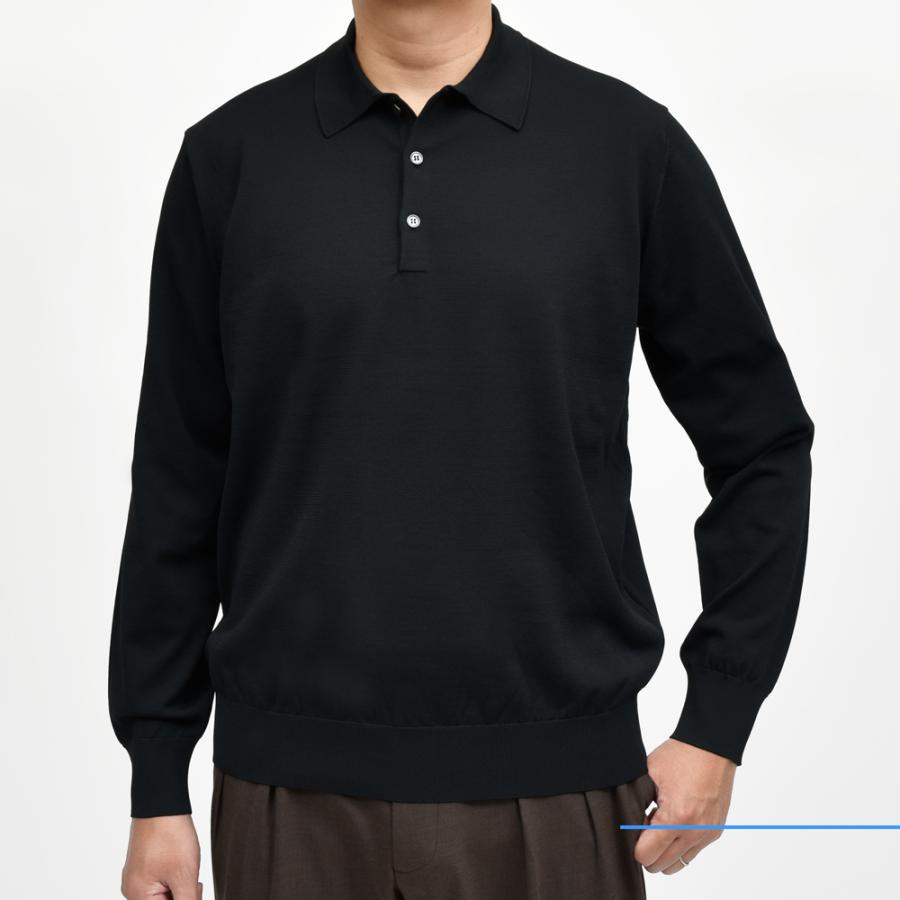 SLOANE（スローン）guji golf別注ウォッシャブルニットポロ SL9S-1061
