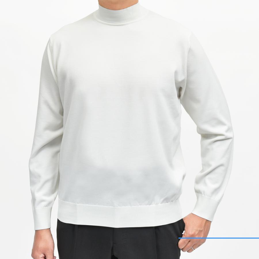 SLOANE（スローン）guji golf別注ウォッシャブルモックネックニット