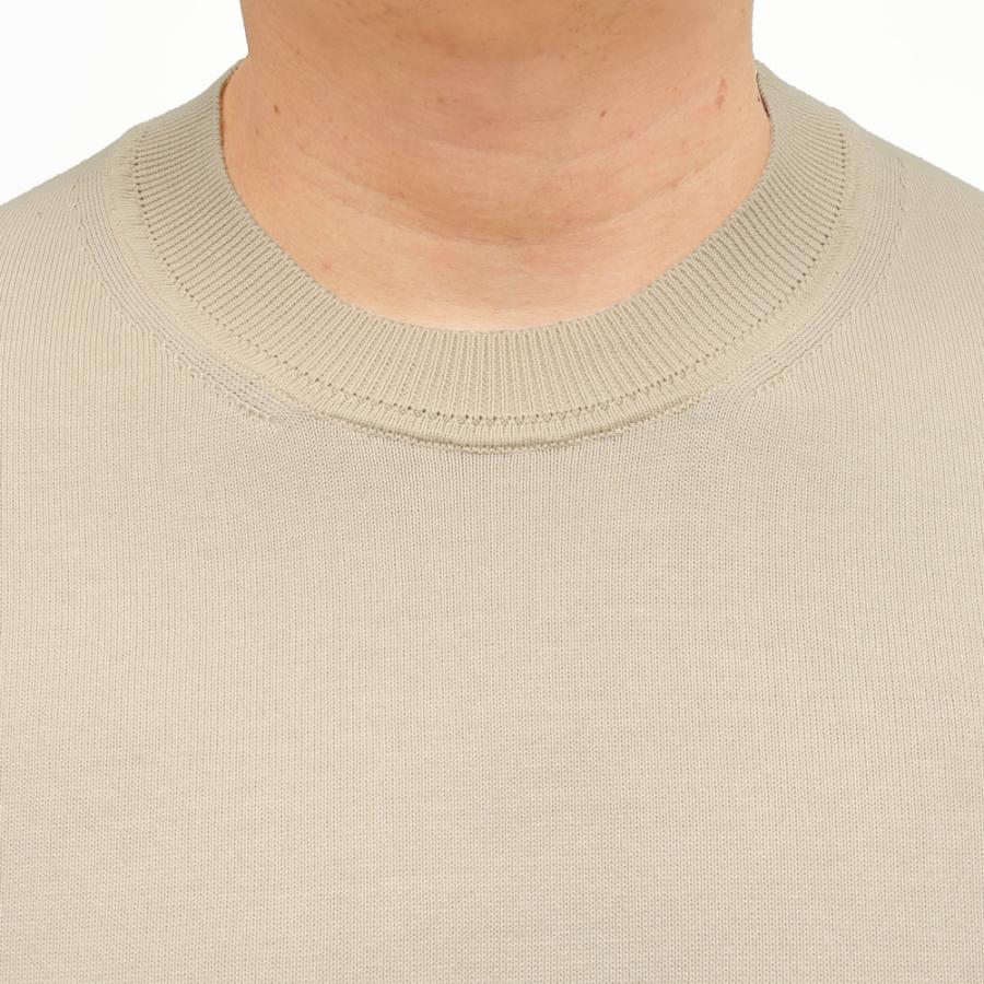 JACOB COHEN（ヤコブコーエン）コットンクルーネックニット 226-35306 16055002052の画像