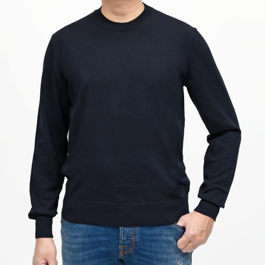 JACOB COHEN（ヤコブコーエン）コットンクルーネックニット 226-35306 16055002052の画像