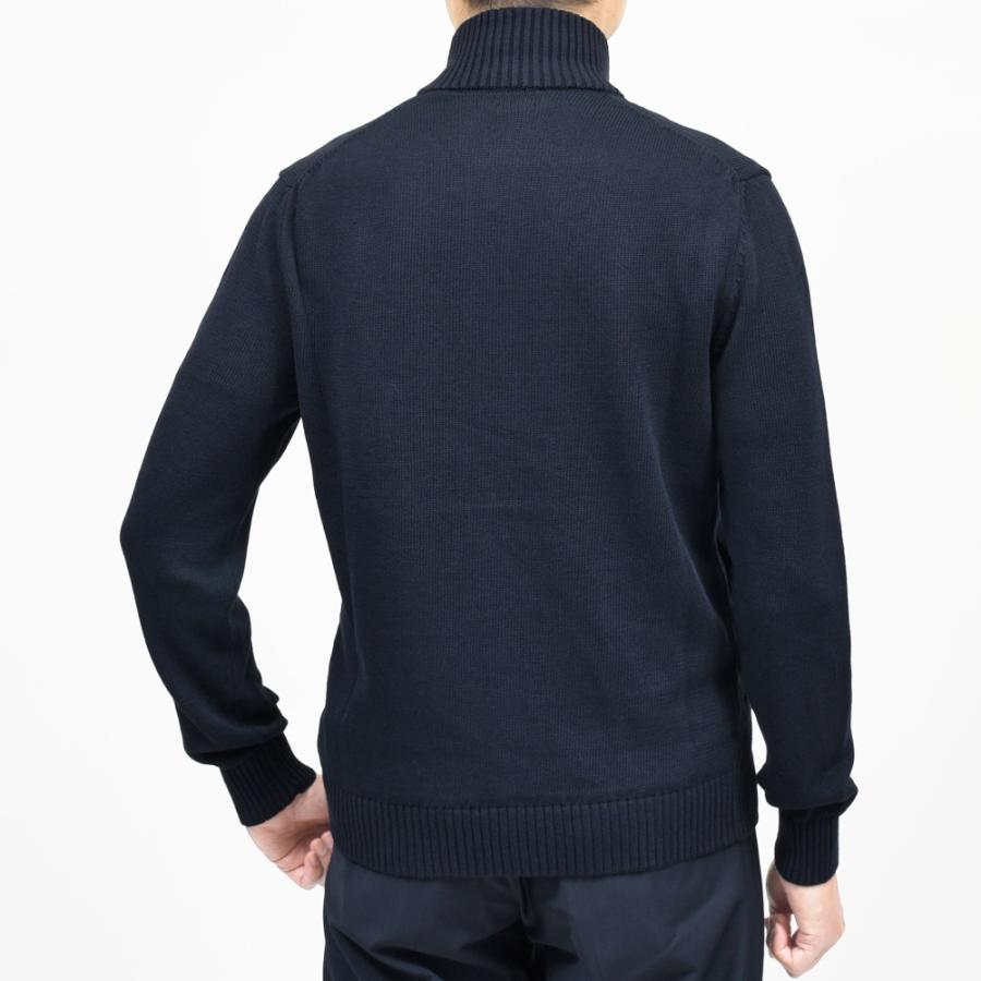 ZANONE（ザノーネ）7ゲージリネンコットンスタンドカラーニットカーディガン CHIOTO/SLIM FIT/810150/Z1337/55601 16061000052の画像