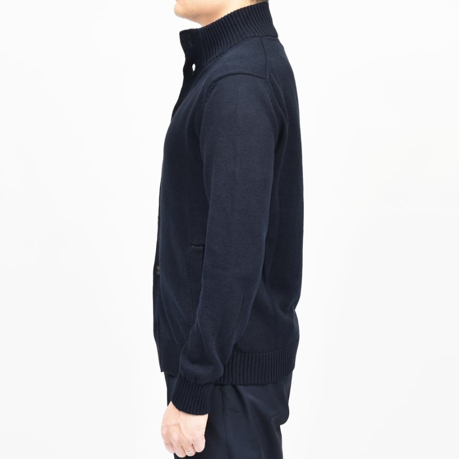 ZANONE（ザノーネ）7ゲージリネンコットンスタンドカラーニットカーディガン CHIOTO/SLIM FIT/810150/Z1337/55601 16061000052の画像