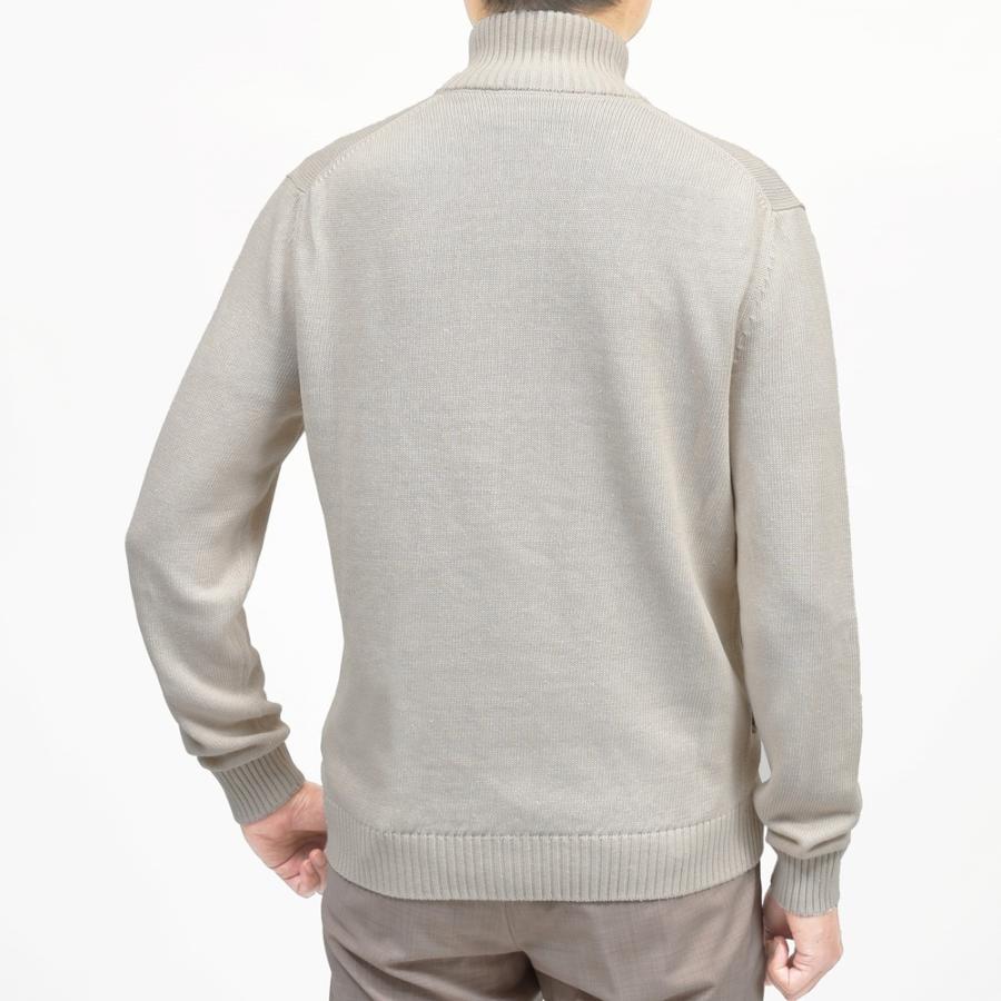 ZANONE（ザノーネ）7ゲージリネンコットンスタンドカラーニットカーディガン CHIOTO/SLIM FIT/810150/Z1337/55601 16061000052の画像