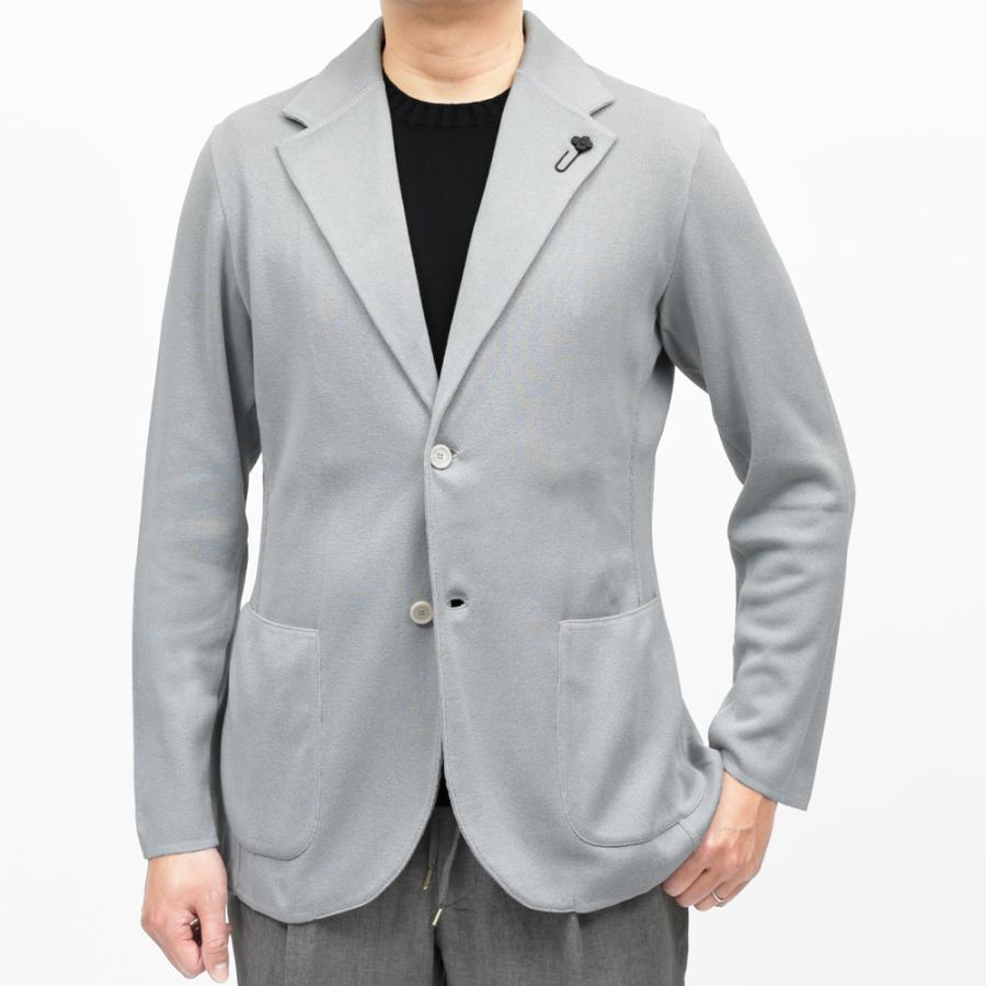 LARDINI（ラルディーニ）コットンミラノリブニットジャケット JCNCJLJM56/CN66003 16061001109の画像