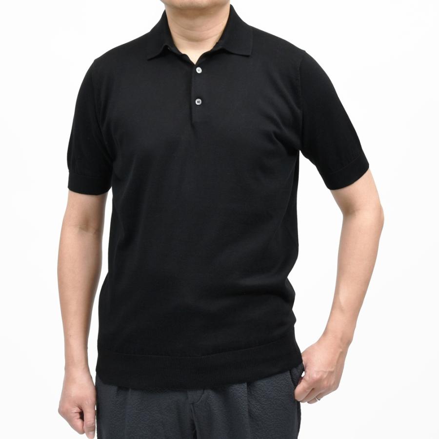 FILIPPO DE LAURENTIIS（フィリッポ デ ローレンティス）12ゲージコットンS/Sニットポロ PL1MC46 16061002109の画像