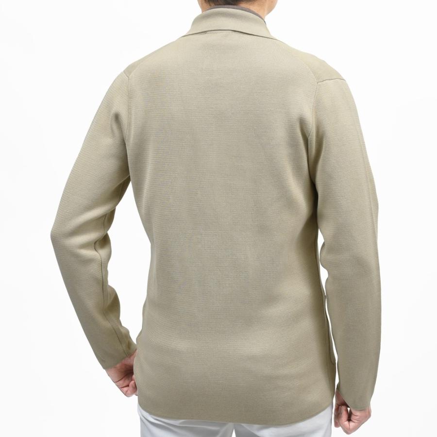 FILIPPO DE LAURENTIIS（フィリッポ デ ローレンティス）クレープコットンミラノリブ6Bダブルニットジャケット RJMLDPT09 16061003109の画像