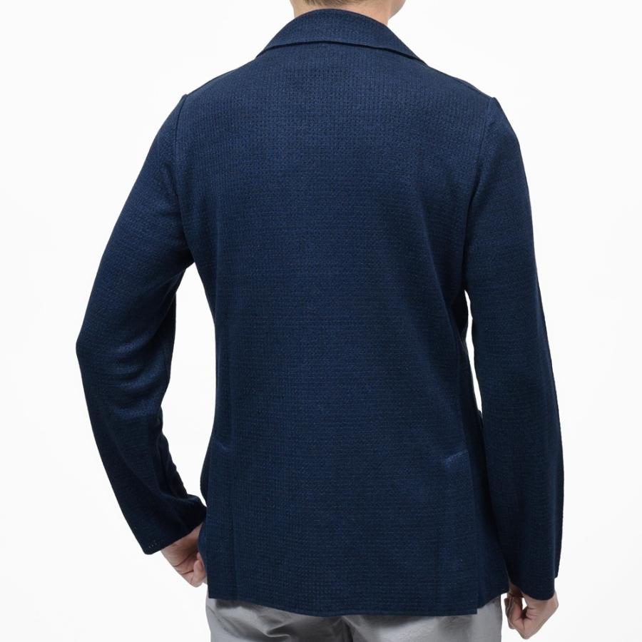 LARDINI（ラルディーニ）リネンコットンメッシュニットジャケット CNCJLJM56/PA66006 16061005109の画像