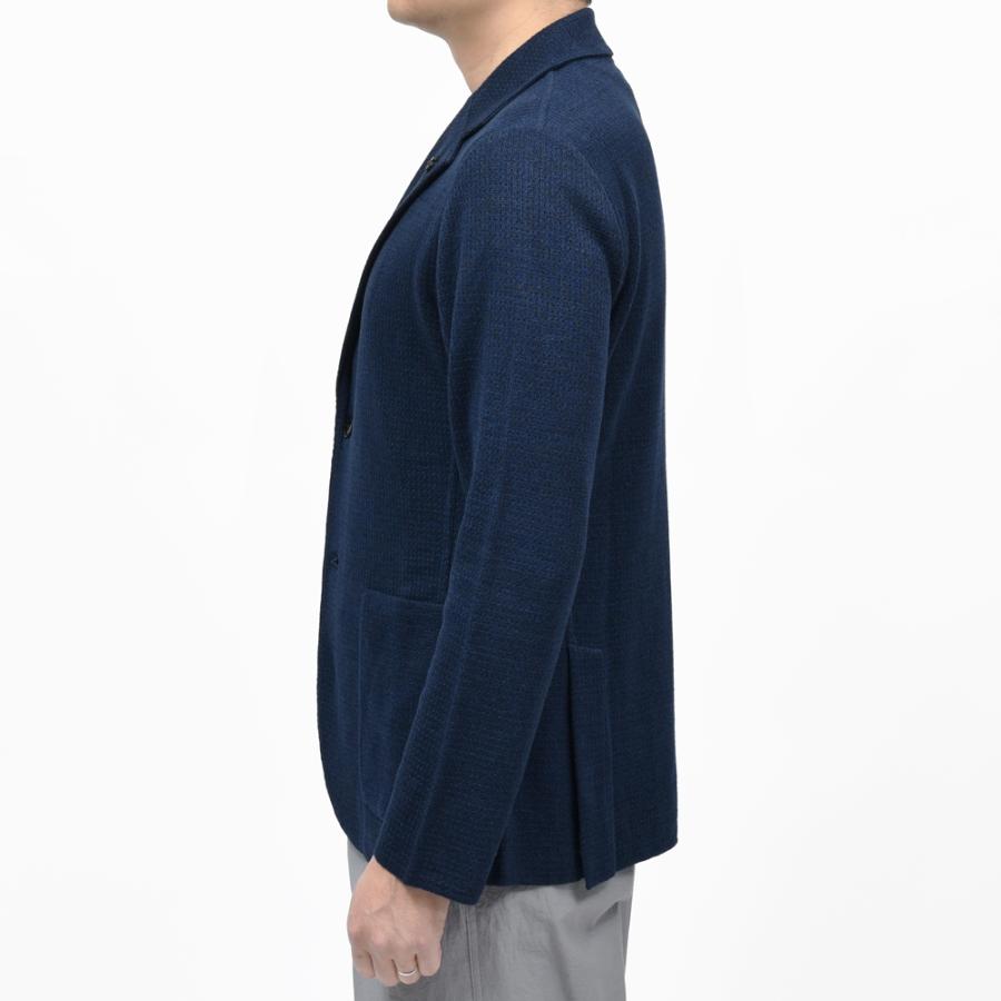 LARDINI（ラルディーニ）リネンコットンメッシュニットジャケット CNCJLJM56/PA66006 16061005109の画像