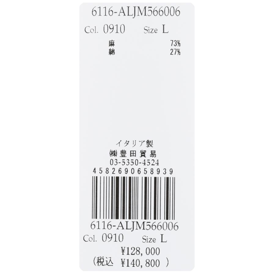LARDINI（ラルディーニ）リネンコットンメッシュニットジャケット CNCJLJM56/PA66006 16061005109の画像