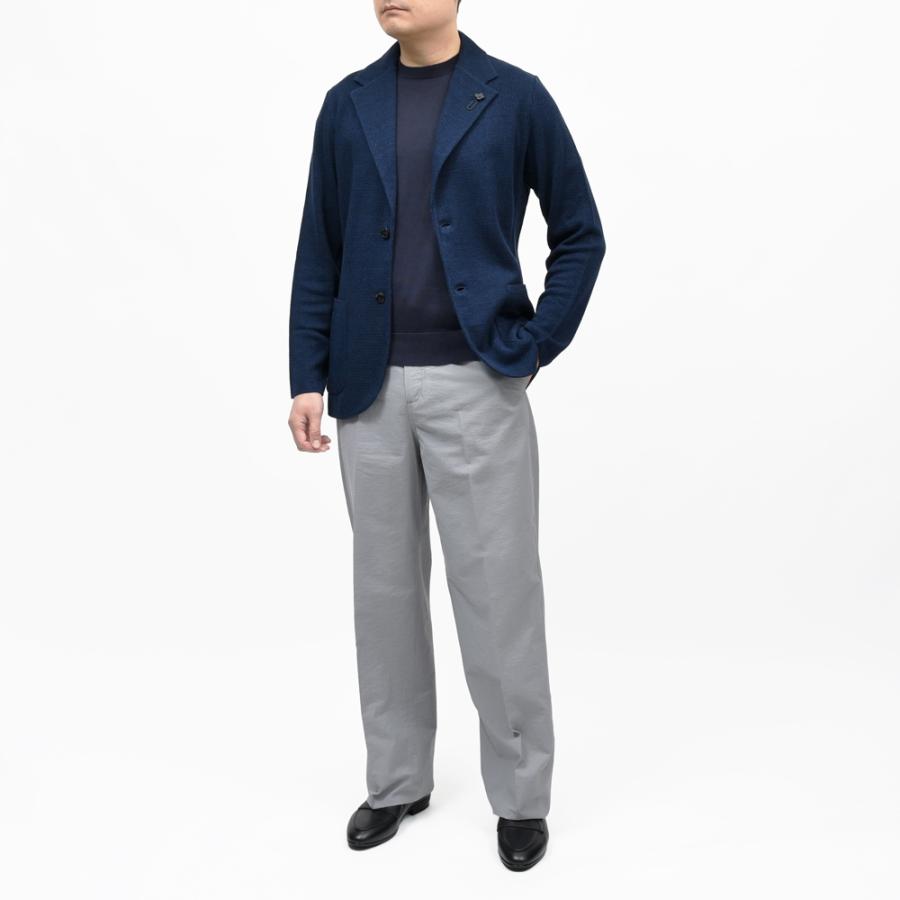 LARDINI（ラルディーニ）リネンコットンメッシュニットジャケット CNCJLJM56/PA66006 16061005109の画像