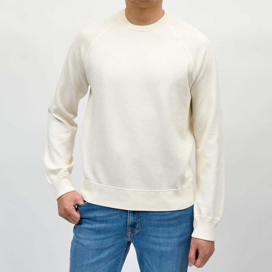 GRAN SASSO（グランサッソ）12ゲージソフトコットンクルーネックニット 