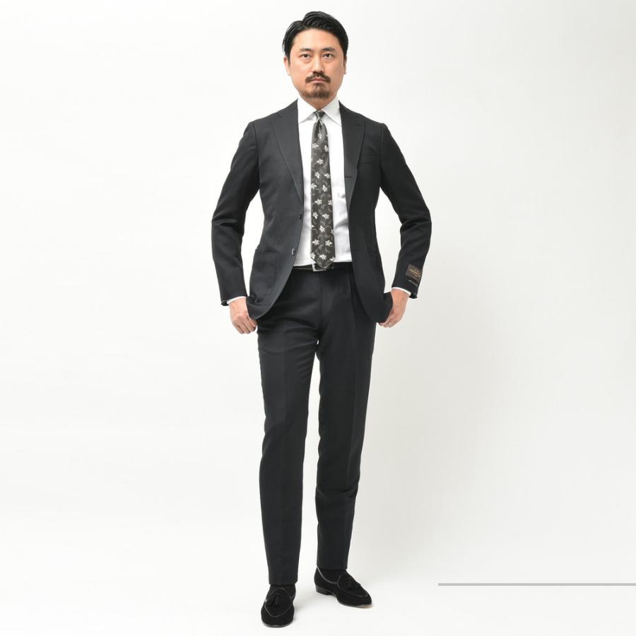guji（グジ）ウールリネンソリッド3Bジャケット(MADE BY RING JACKET