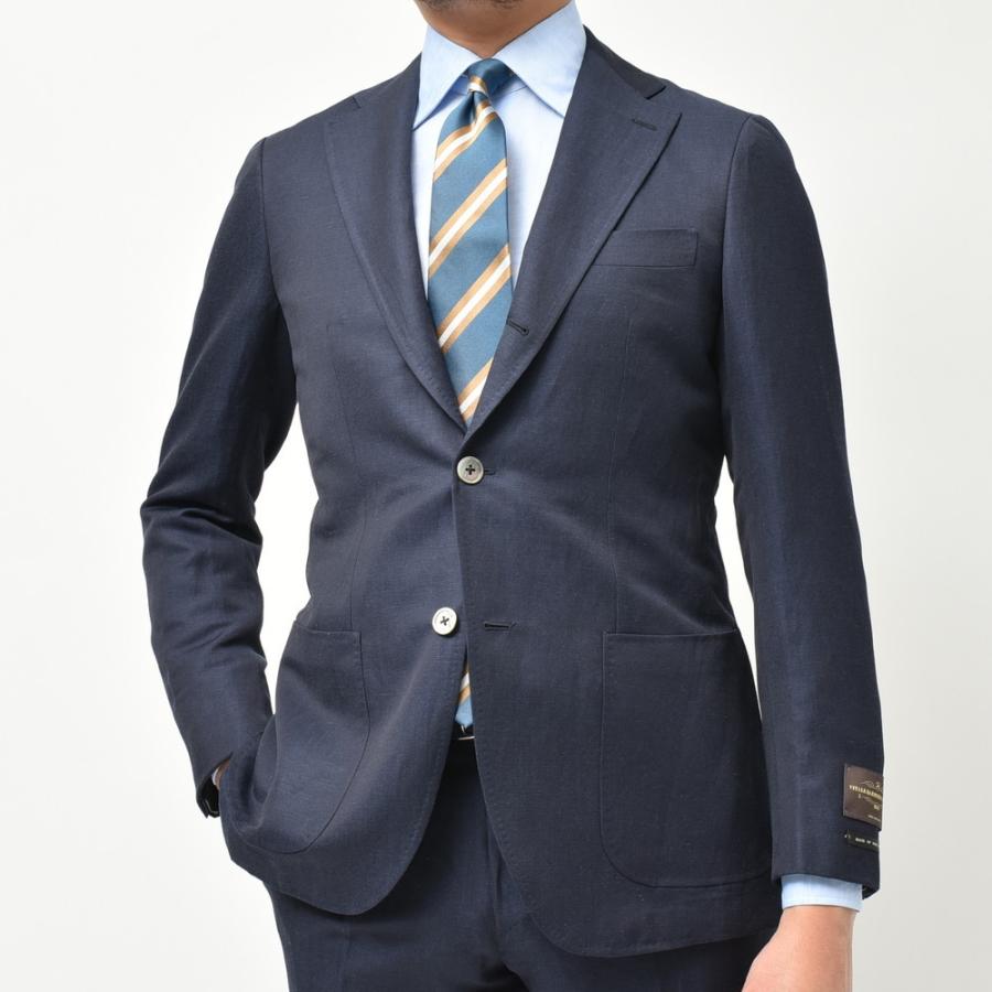 guji（グジ）ウールリネンソリッド3Bジャケット(MADE BY RING JACKET