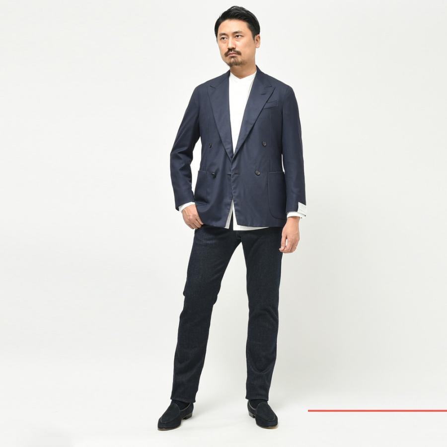 CARUSO（カルーゾ）BUTTERFLYバタフライ ウールカシミアホップサック