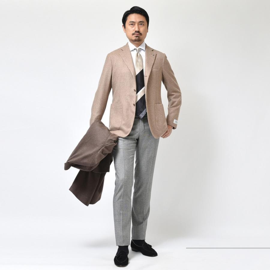 Belvest（ベルベスト）カシミアメランジライトツィード3Bジャケット JACKET IN THE BOX G10307-22354 17016201006｜guji｜02