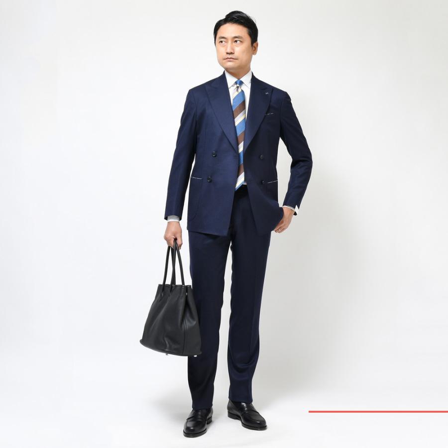 De Petrillo（デ ペトリロ）ウールサキソニーソリッド4Bダブル 