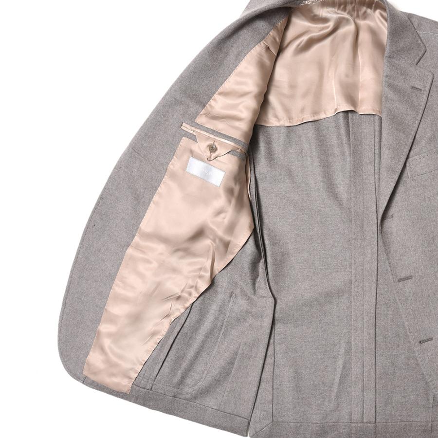 【SALE30％】guji（グジ）カシミアサキソニーソリッド3Bジャケット (MADE BY RING JACKET / LoroPianaファブリック使用)【秋/冬】17022200028の画像
