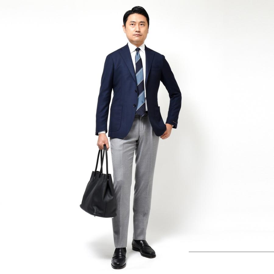 guji(グジ)SUPER150'sウールホップサックソリッド3Bジャケット guji(グジ)SUPER150'sウールホップサックソリッド3Bジャケット