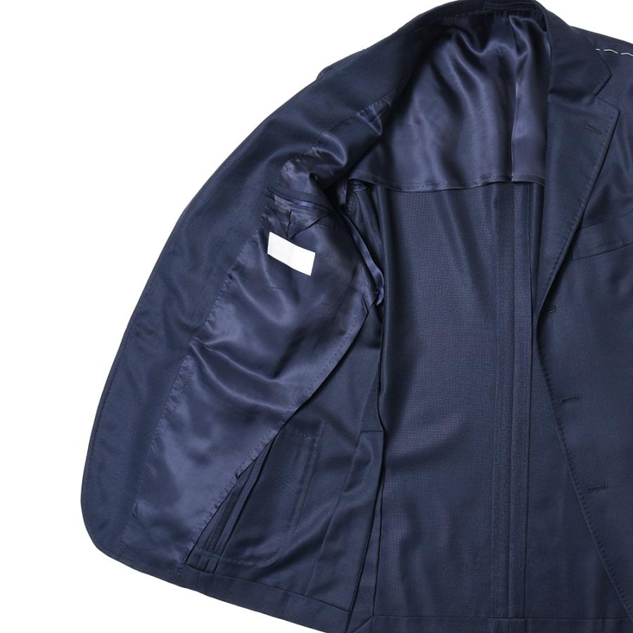 guji(グジ)SUPER150'sウールホップサックソリッド3Bジャケット guji(グジ)SUPER150'sウールホップサックソリッド3Bジャケット