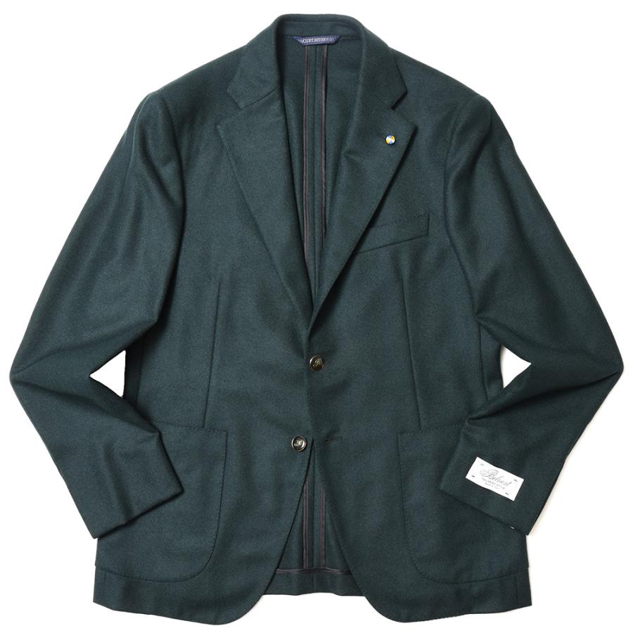 Belvest（ベルベスト）カシミアライトツィード3Bジャケット JACKET IN