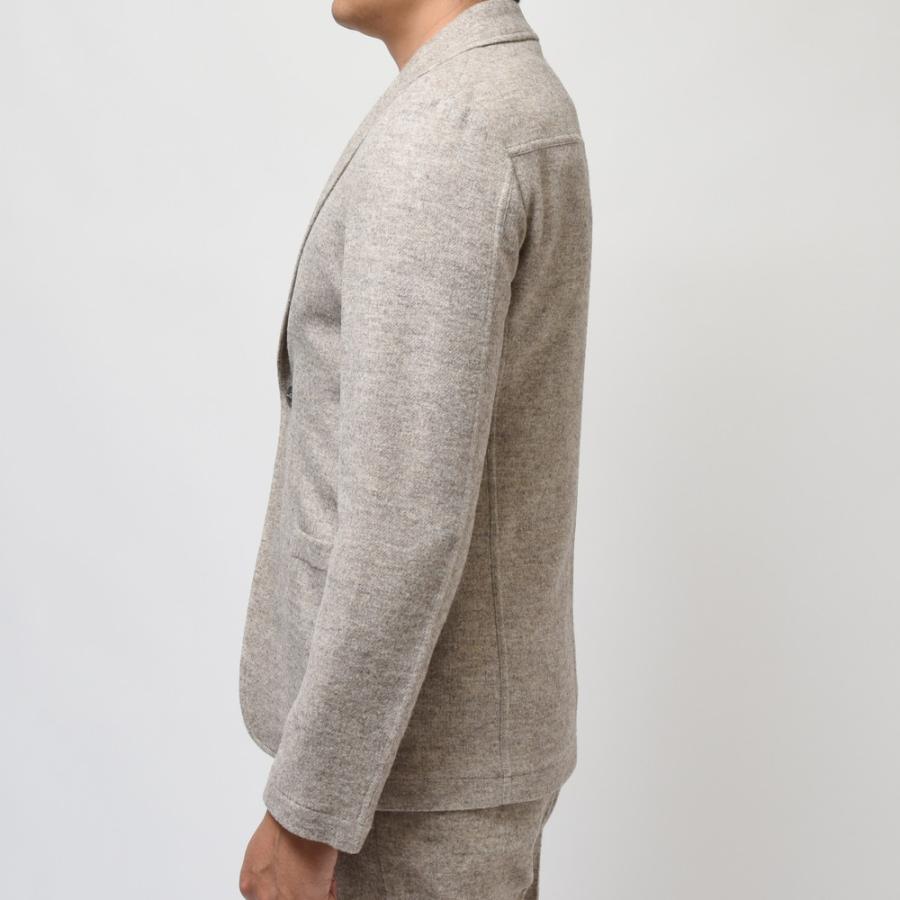 T-JACKET（ティージャケット）ウールコットンメランジフランネルジャージ2Bジャケット 70210007 17026000065 |  | 04