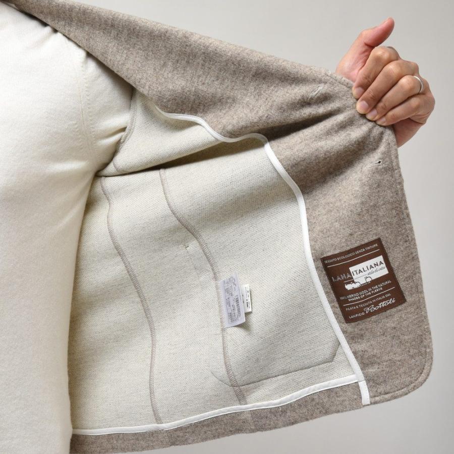 T-JACKET（ティージャケット）ウールコットンメランジフランネルジャージ2Bジャケット 70210007 17026000065 |  | 07