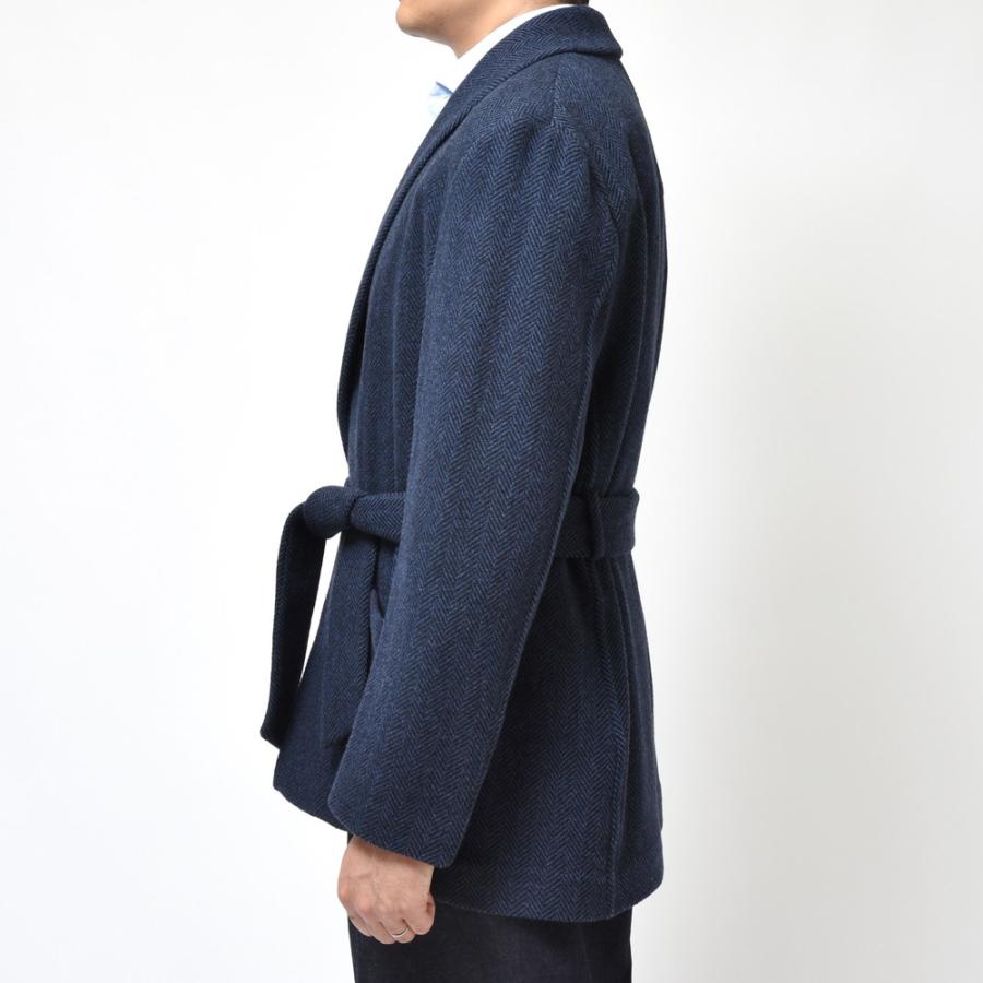 T-JACKET（ティージャケット）ウールナイロンヘリンボーンジャージショールカラーカーディガンジャケット 419-72810005 17026001065 |  | 11