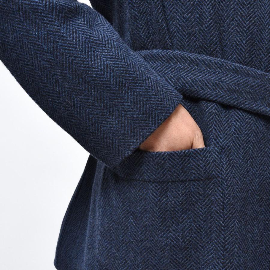 T-JACKET（ティージャケット）ウールナイロンヘリンボーンジャージショールカラーカーディガンジャケット 419-72810005 17026001065 |  | 13