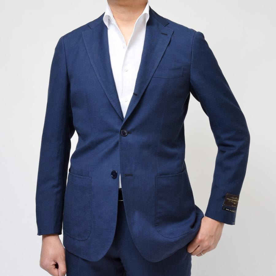 guji（グジ）ウールリネンソリッド3Bジャケット (MADE BY RING JACKET