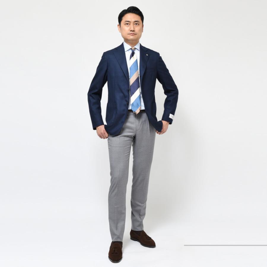 Belvest（ベルベスト）4シーズンカシミアホップサック3Bジャケット 