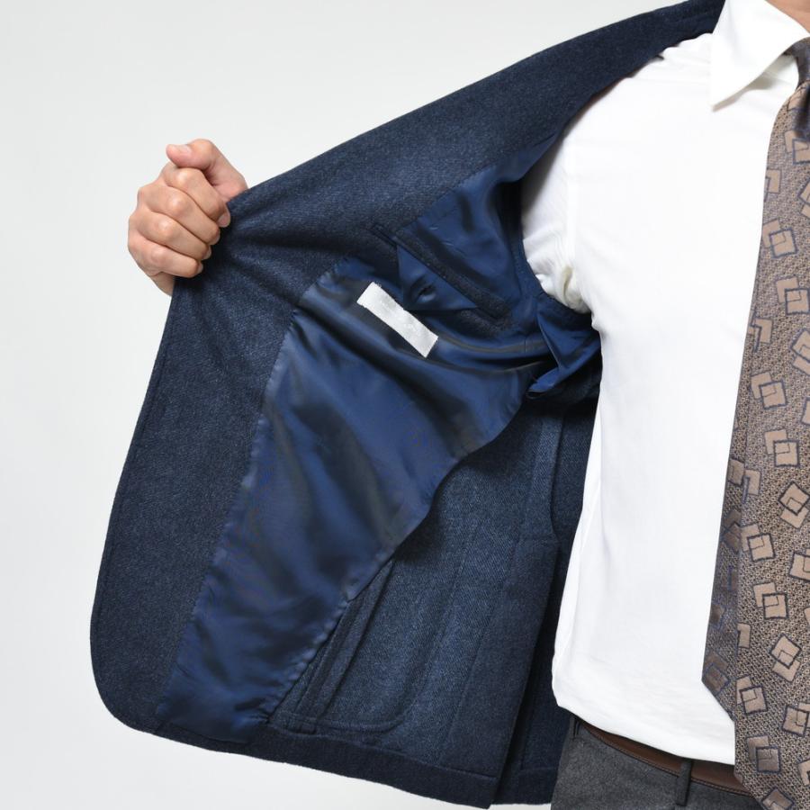 【SALE30％】guji（グジ）カシミアフランネル3Bジャケット GUJ-02F（MADE BY RING JACKET / LoroPianaファブリック使用)【秋/冬】17032200028の画像