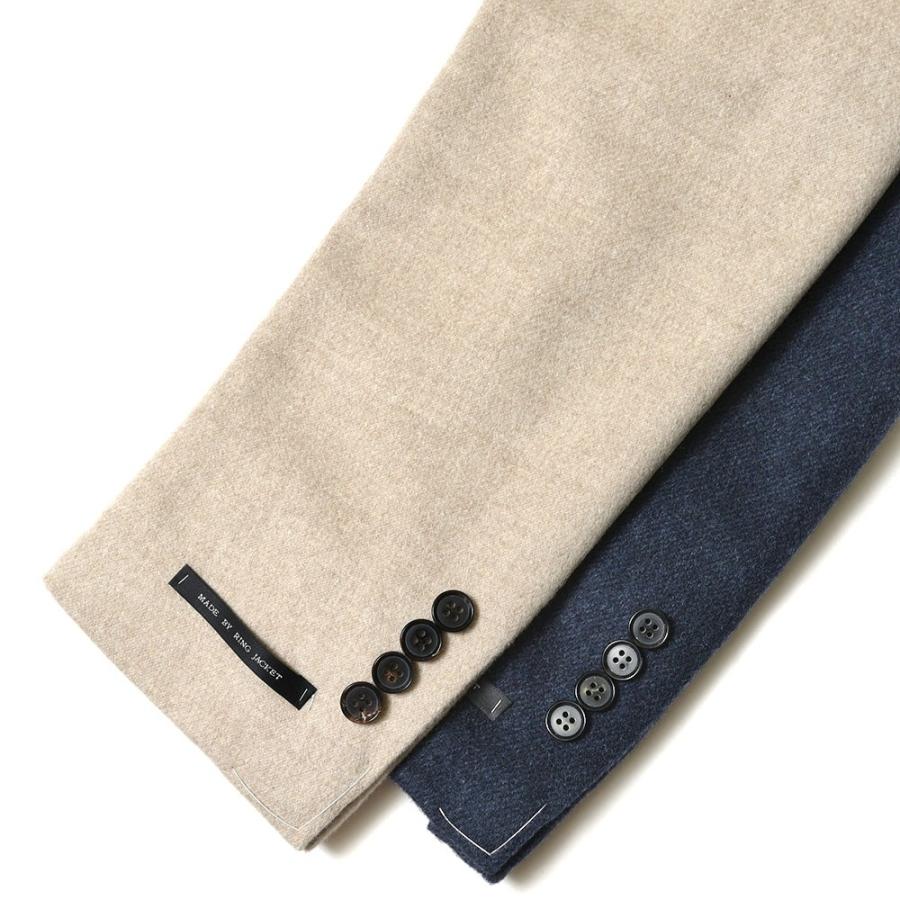 【SALE30％】guji（グジ）カシミアフランネル3Bジャケット GUJ-02F（MADE BY RING JACKET / LoroPianaファブリック使用)【秋/冬】17032200028の画像
