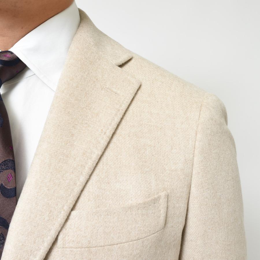 【SALE30％】guji（グジ）カシミアフランネル3Bジャケット GUJ-02F（MADE BY RING JACKET / LoroPianaファブリック使用)【秋/冬】17032200028の画像