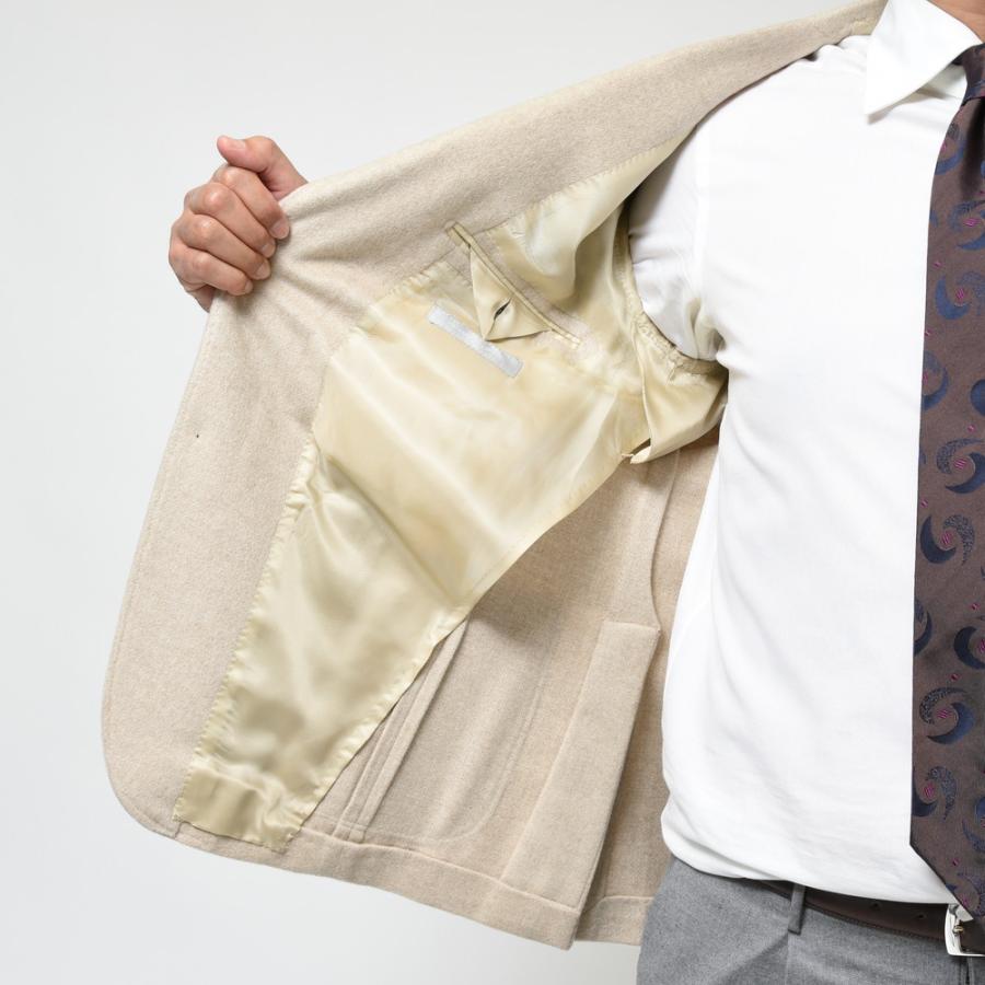 【SALE30％】guji（グジ）カシミアフランネル3Bジャケット GUJ-02F（MADE BY RING JACKET / LoroPianaファブリック使用)【秋/冬】17032200028の画像