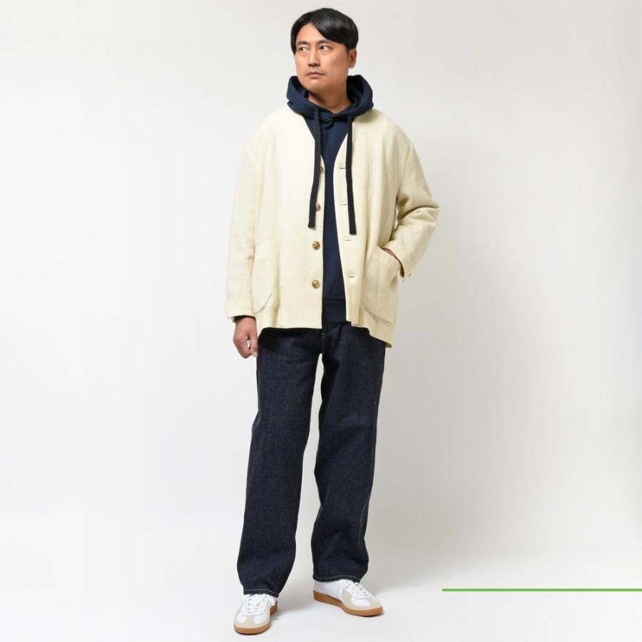 SALE40％】la favola（ラファーヴォラ）ライトウールノーカラー