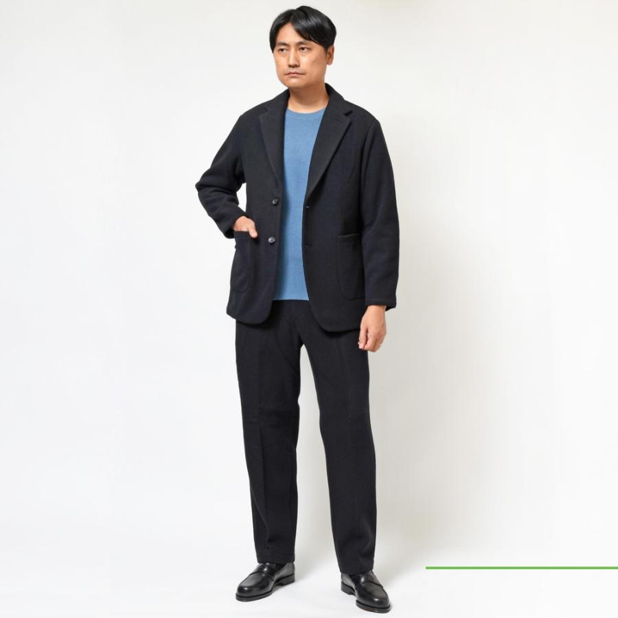 SALE40】moncao（モンサオ）ポリエステルレーヨンフリース2Bジャケット 