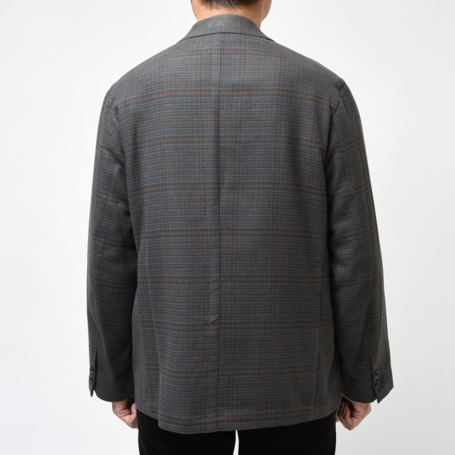 la favola（ラファーヴォラ）コットンフランネルチェック2Bジャケット