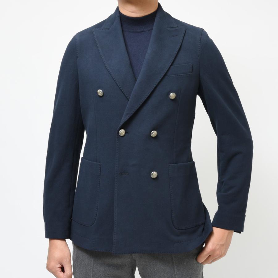 CIRCOLO1901（チルコロ1901）ウォッシャブルコットンジャージ6Bダブル