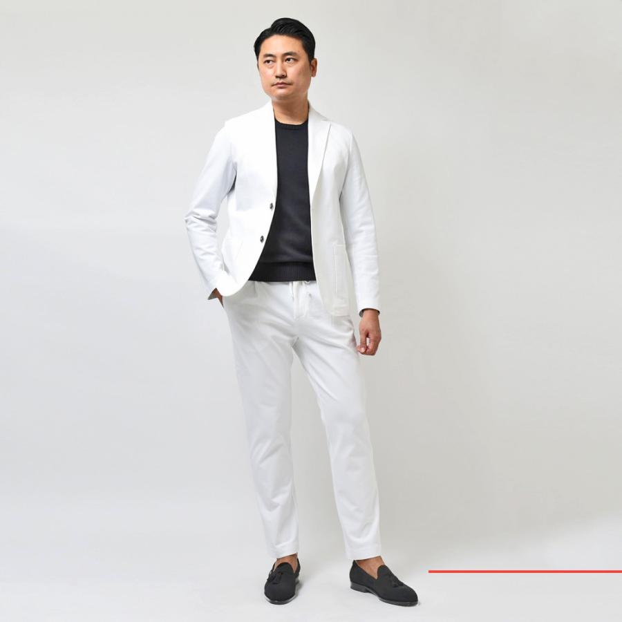 T-JACKET（ティージャケット）スーパーストレッチコットンシアサッカーソリッド2Bジャケット 81210006 17035001065 |  | 01