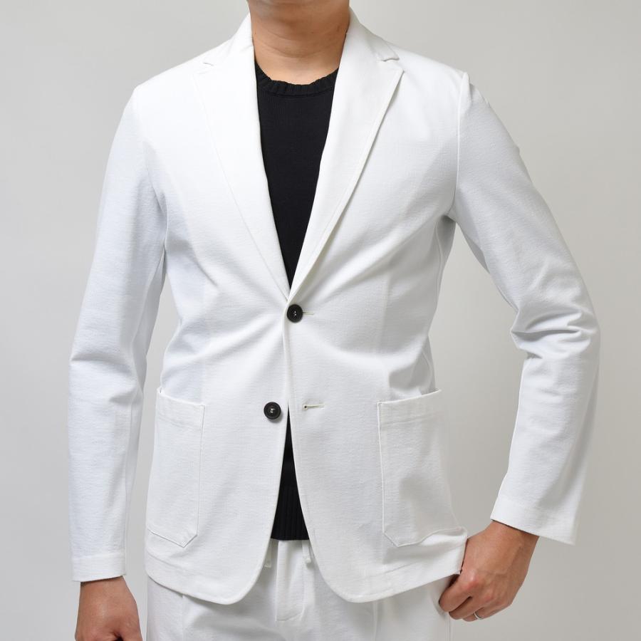 T-JACKET（ティージャケット）スーパーストレッチコットンシアサッカーソリッド2Bジャケット 81210006 17035001065 |  | 02