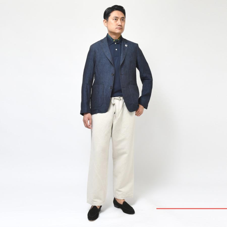 LARDINI（ラルディーニ）AMAアマ リネンソリッド2Bライトジャケット 