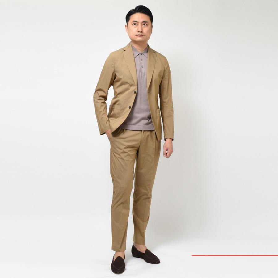 T-JACKET（ティージャケット）ストレッチコットンポプリンソリッド2Bジャケット 81710003 17035002065 |  | 01