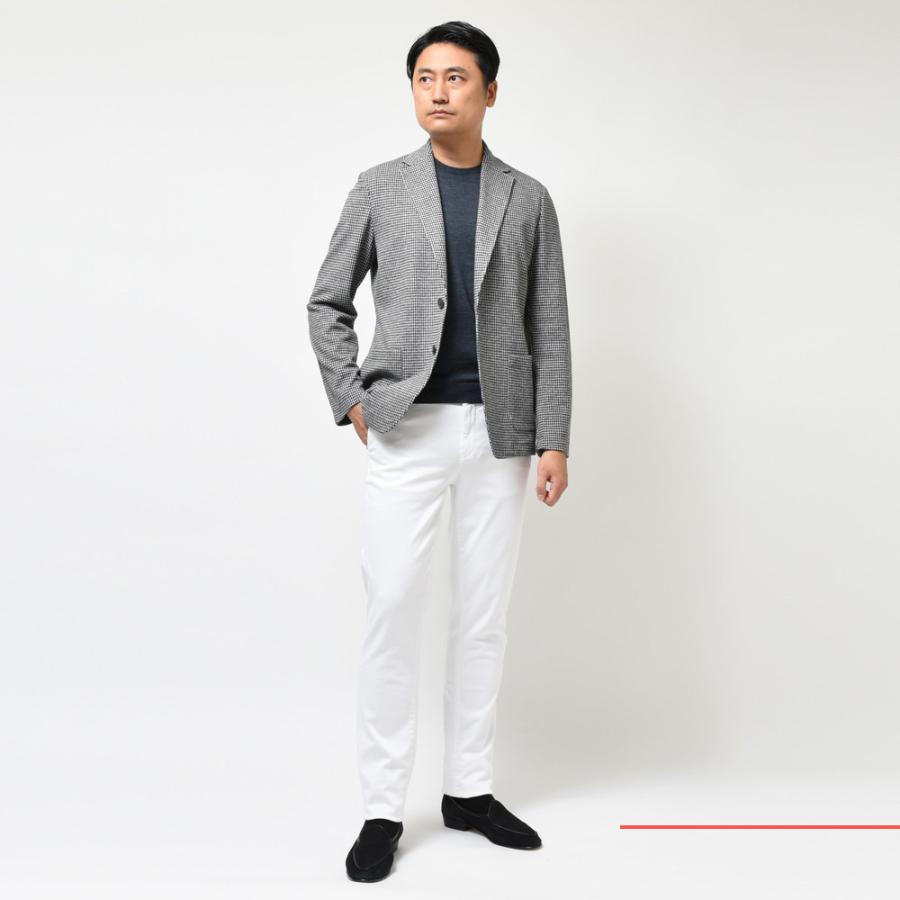 T-JACKET（ティージャケット）ポリレーヨンジャージハウンドトゥース2Bジャケット 12010005 17036000065 |  | 01