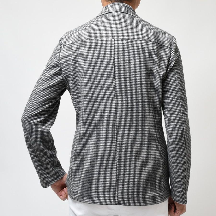 T-JACKET（ティージャケット）ポリレーヨンジャージハウンドトゥース2Bジャケット 12010005 17036000065 |  | 03