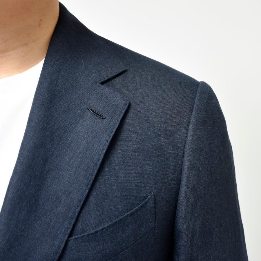 CARUSO(カルーゾ)NORMAノルマ リネンソリッド2Bジャケット CARUSO(カルーゾ)NORMAノルマ リネンソリッド2Bジャケット