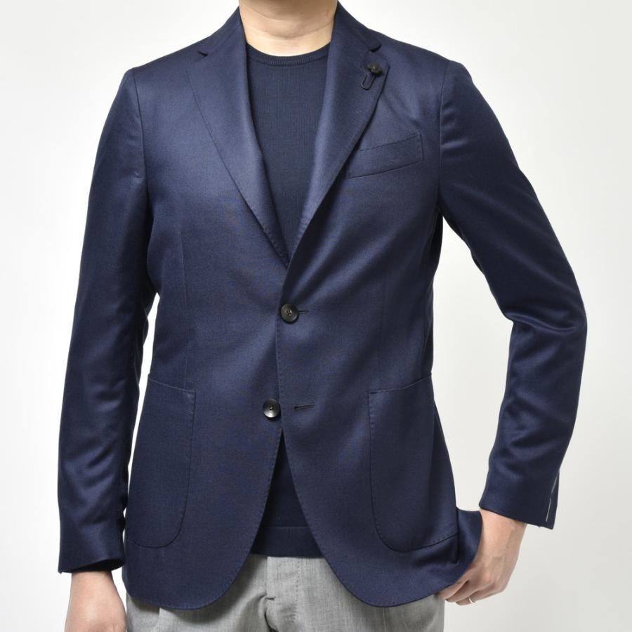 【SALE40％】LARDINI（ラルディーニ）ADVANCEアドヴァンス カシミアウールシルクギャバジン3Bジャケット JZ6000AQ69/EQSK62529 17041001109の画像