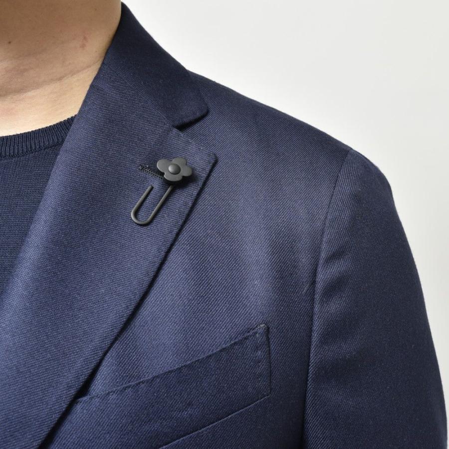 【SALE40％】LARDINI（ラルディーニ）ADVANCEアドヴァンス カシミアウールシルクギャバジン3Bジャケット JZ6000AQ69/EQSK62529 17041001109の画像