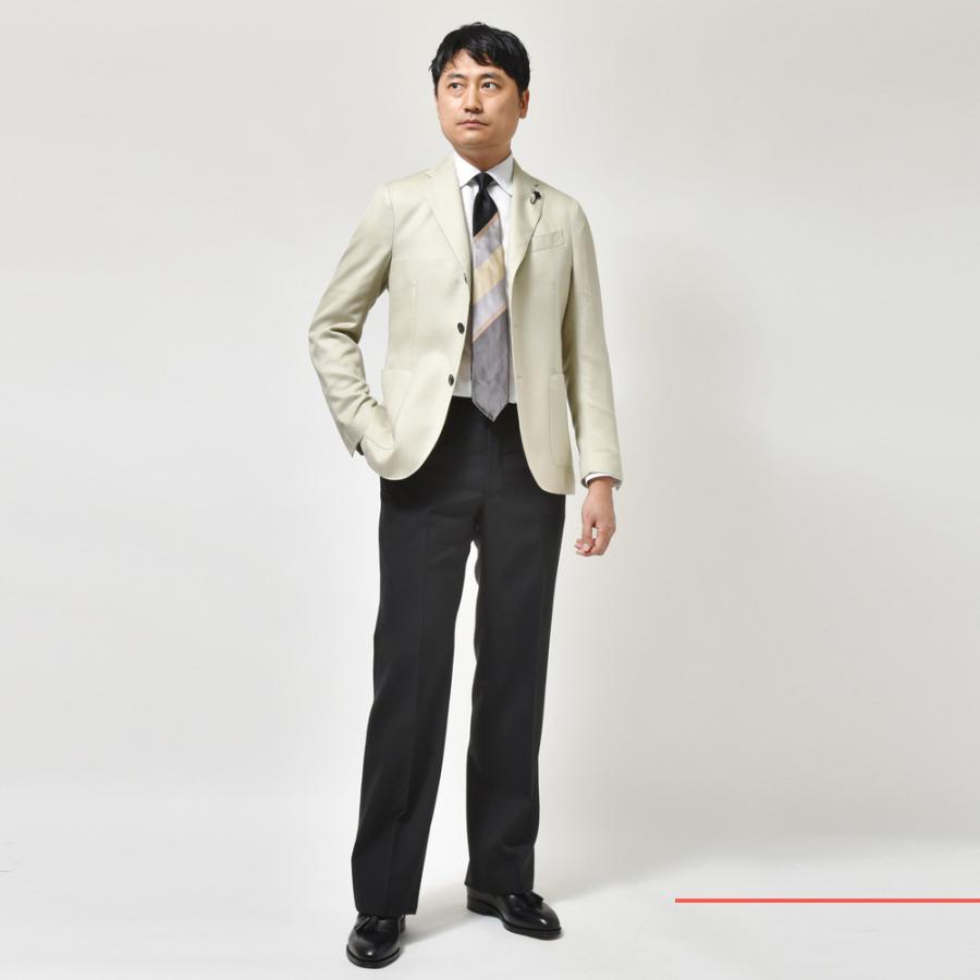 【SALE40％】LARDINI（ラルディーニ）ADVANCEアドヴァンス カシミアウールシルクギャバジン3Bジャケット JZ6000AQ69/EQSK62529 17041001109の画像