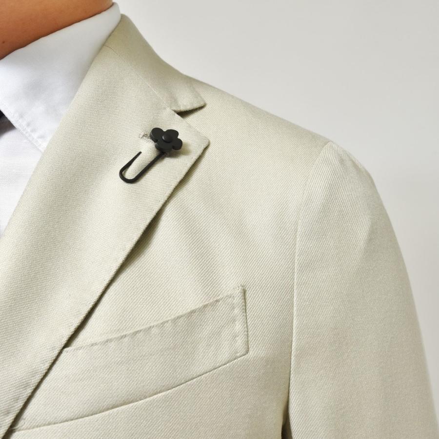 【SALE40％】LARDINI（ラルディーニ）ADVANCEアドヴァンス カシミアウールシルクギャバジン3Bジャケット JZ6000AQ69/EQSK62529 17041001109の画像
