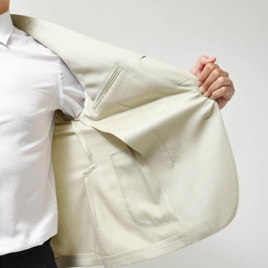 【SALE40％】LARDINI（ラルディーニ）ADVANCEアドヴァンス カシミアウールシルクギャバジン3Bジャケット JZ6000AQ69/EQSK62529 17041001109の画像